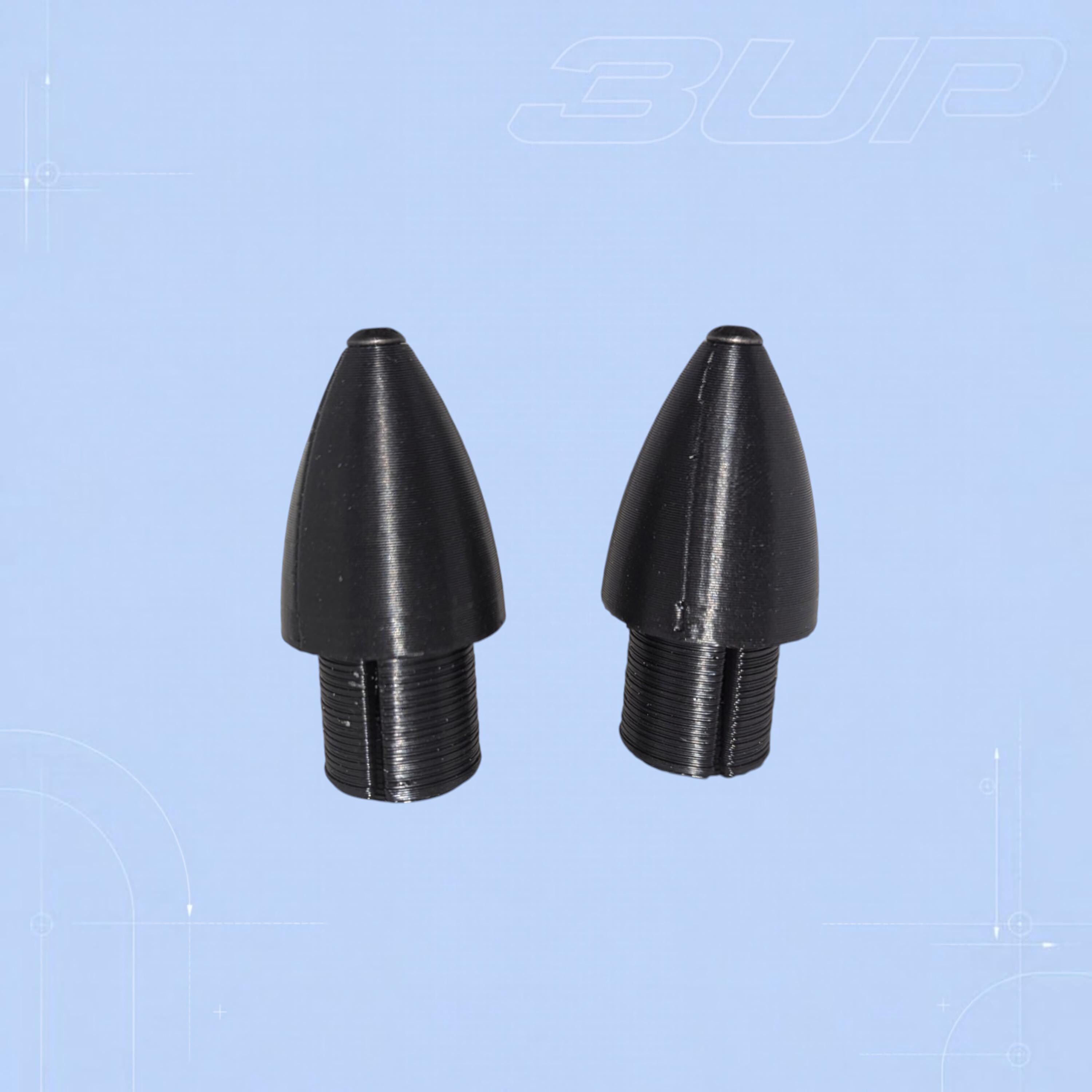 Aero handlebar end plugs
