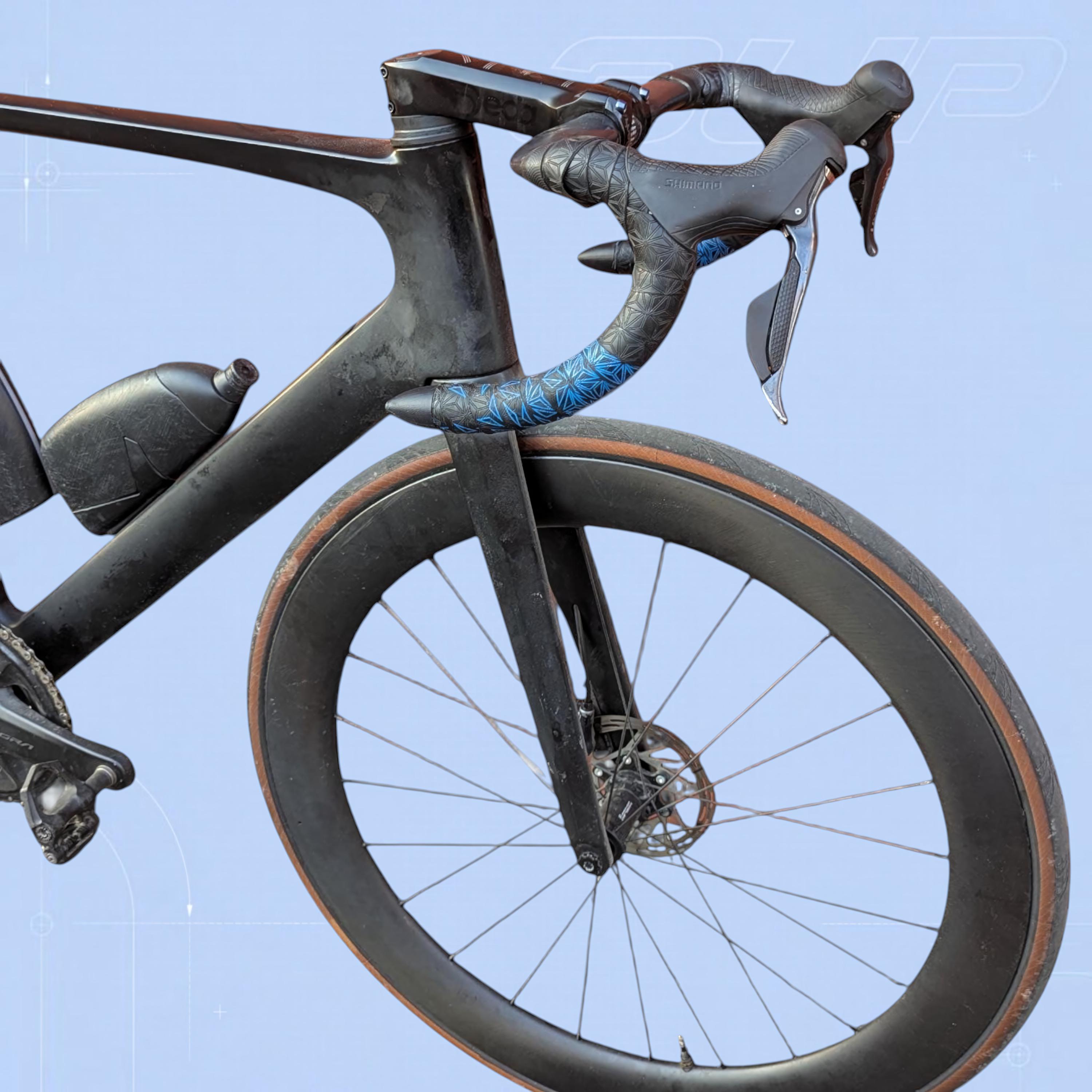 3D Printed Aero Handlebar End Plugs Upgrade for Road, Gravel, Triathlon and Fixie Bikes product image 3