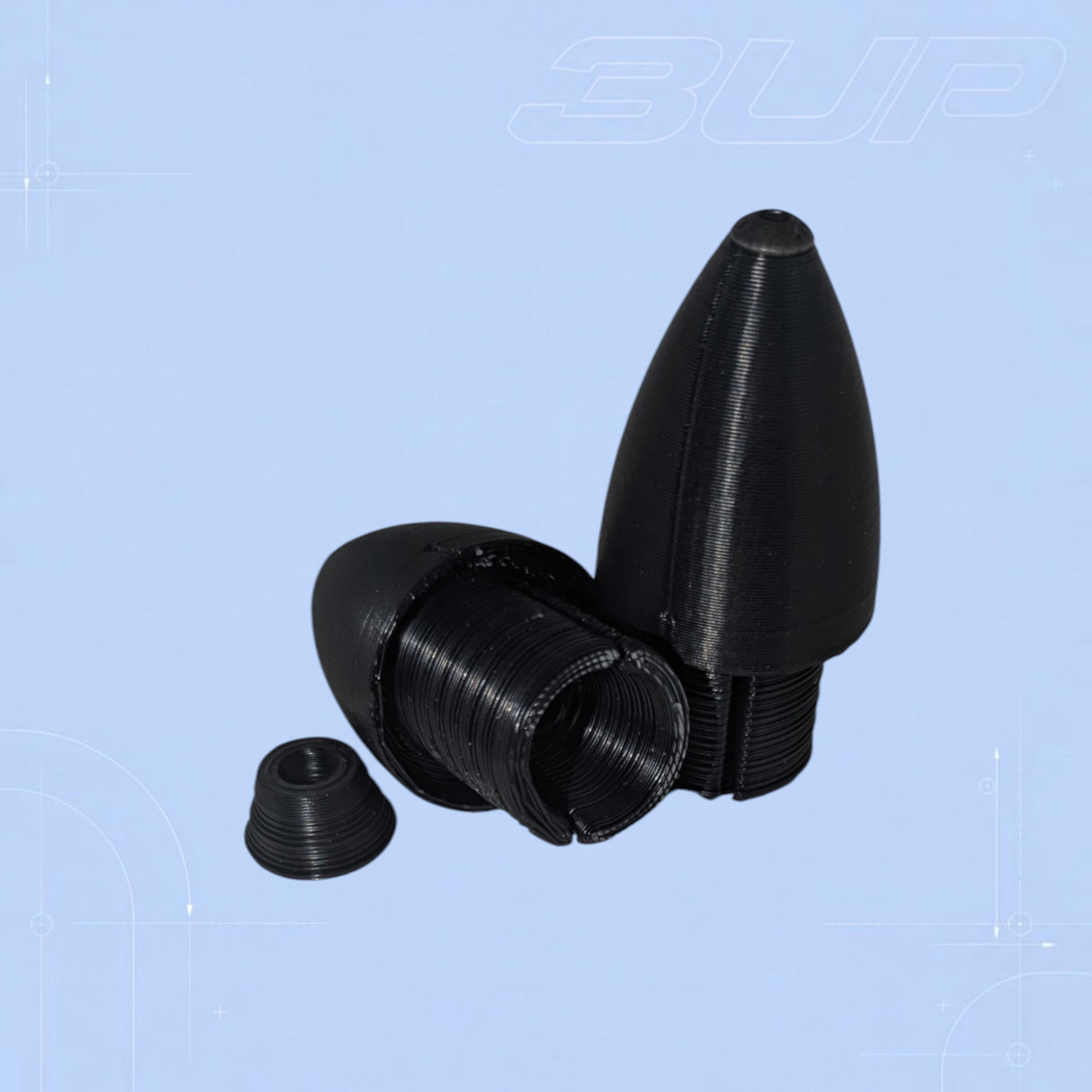 3D Printed Aero Handlebar End Plugs Upgrade for Road, Gravel, Triathlon and Fixie Bikes product image 5