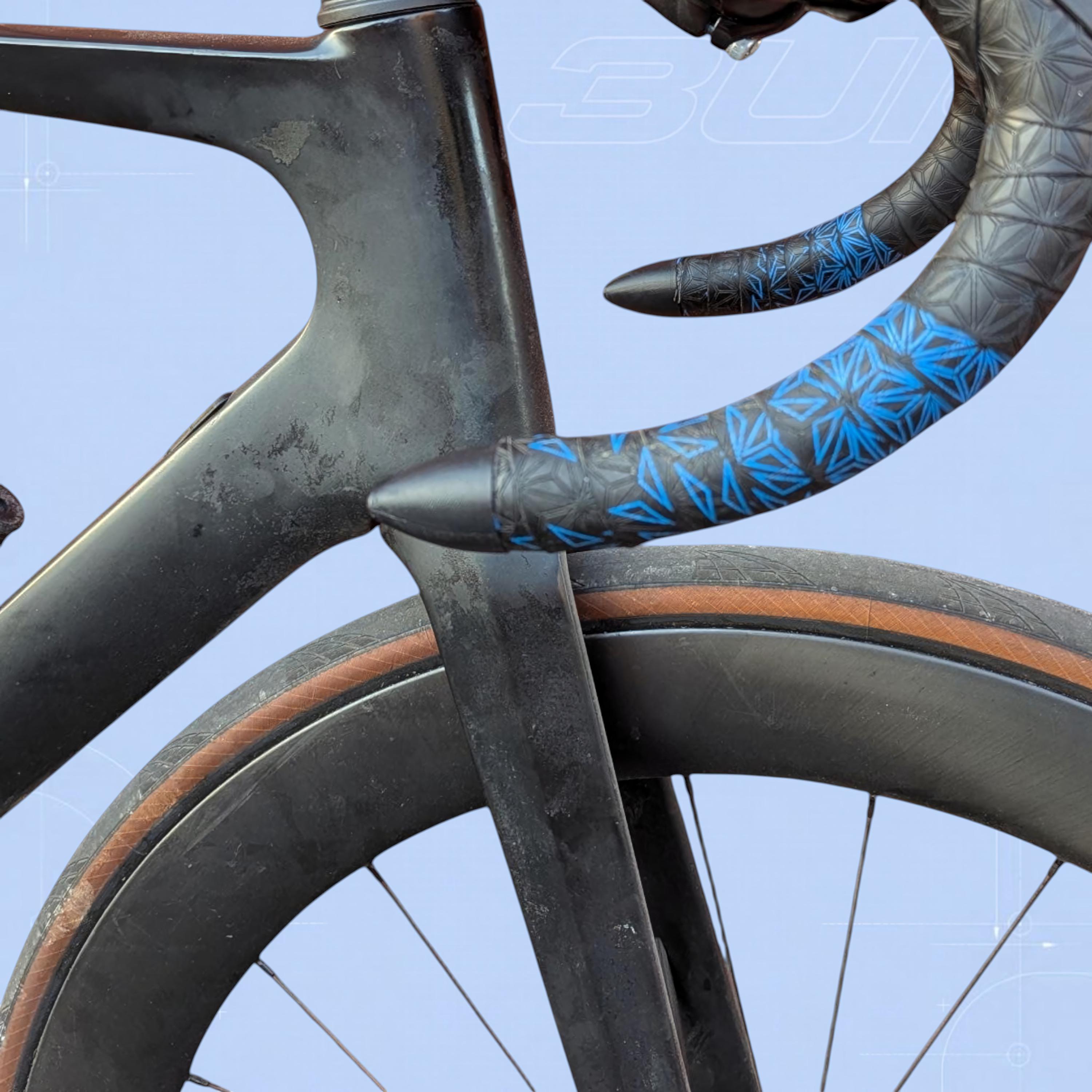 3D Printed Aero Handlebar End Plugs Upgrade for Road, Gravel, Triathlon and Fixie Bikes product image 7