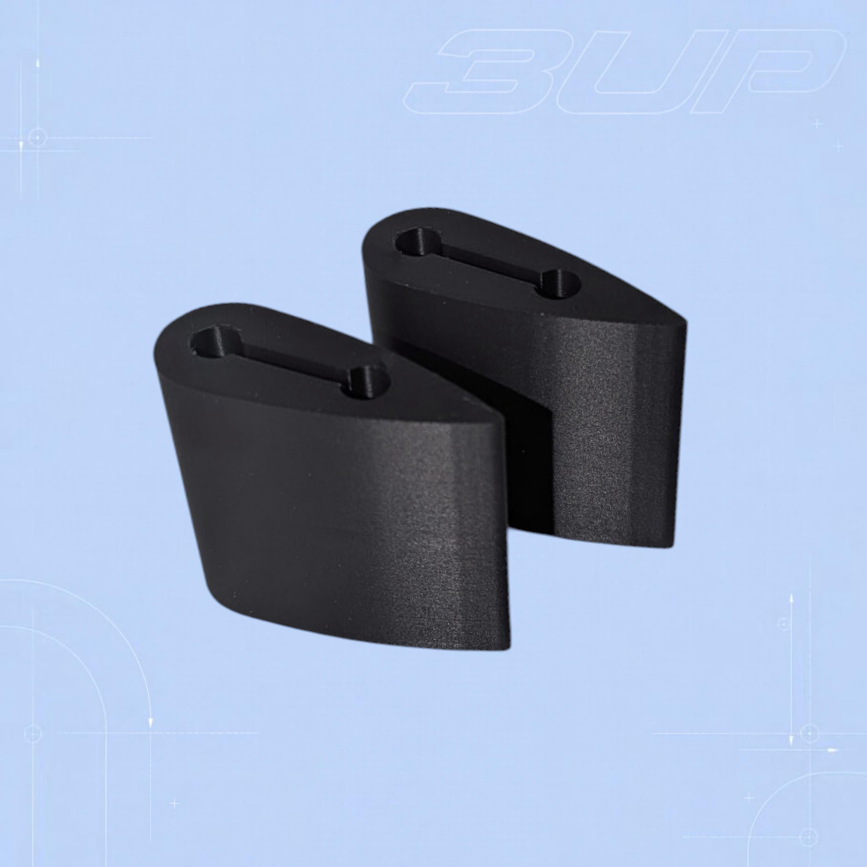 Custom 3T Brezza, Aura, Ventus Spacer Kit | Choose Height | 3D Printed Aerobar Stack Spacers for TT Triathlon Track Time Trial Bikes product image 5