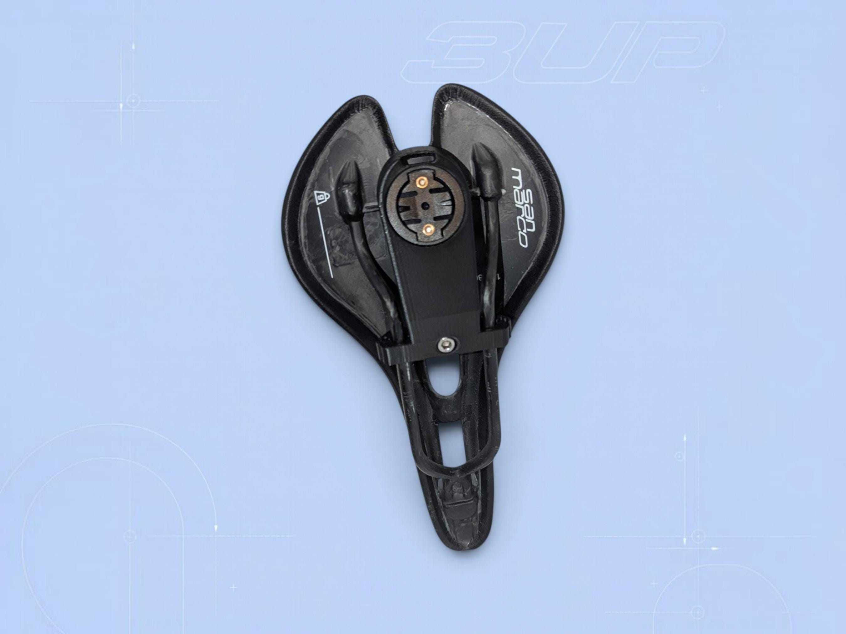 Under Saddle Bike Computer Mount for Garmin & Wahoo | Aero Track TT Triathlon Cycling Mount product image 5