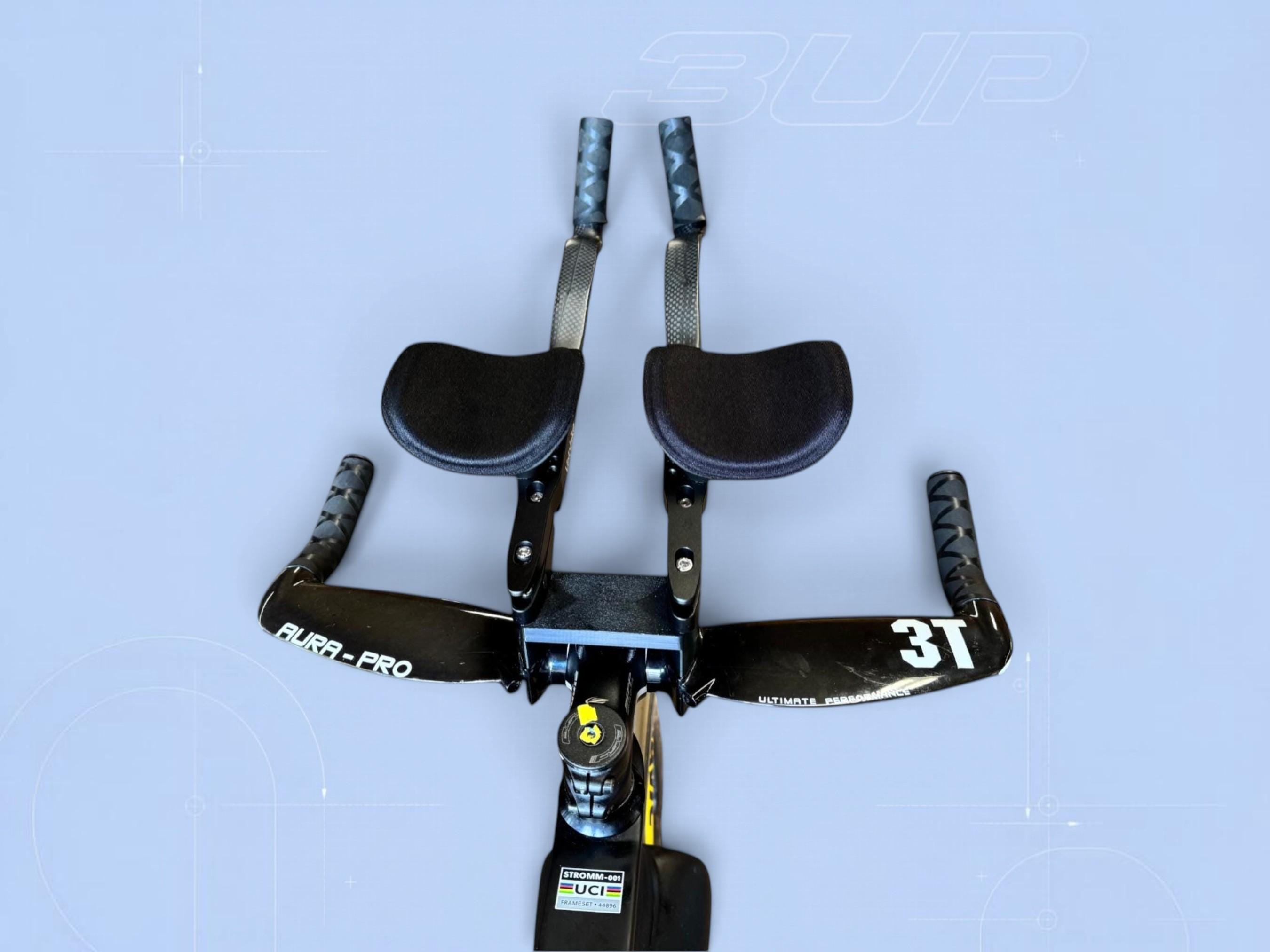 Custom 3T Aura Spacer Bridge | Integrated TT Cockpit Riser | Custom Height product image 4