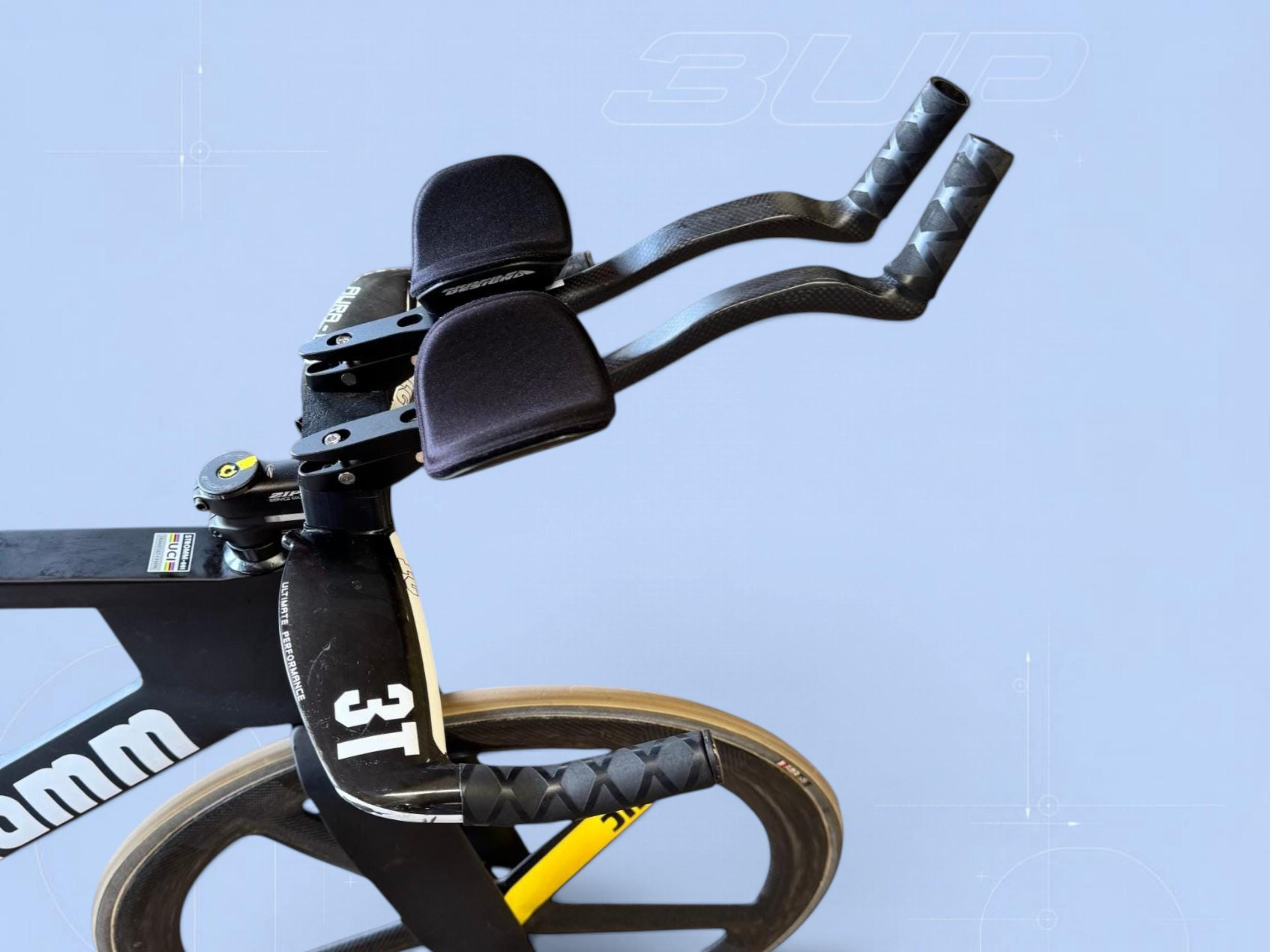 Custom 3T Aura Spacer Bridge | Integrated TT Cockpit Riser | Custom Height product image 5
