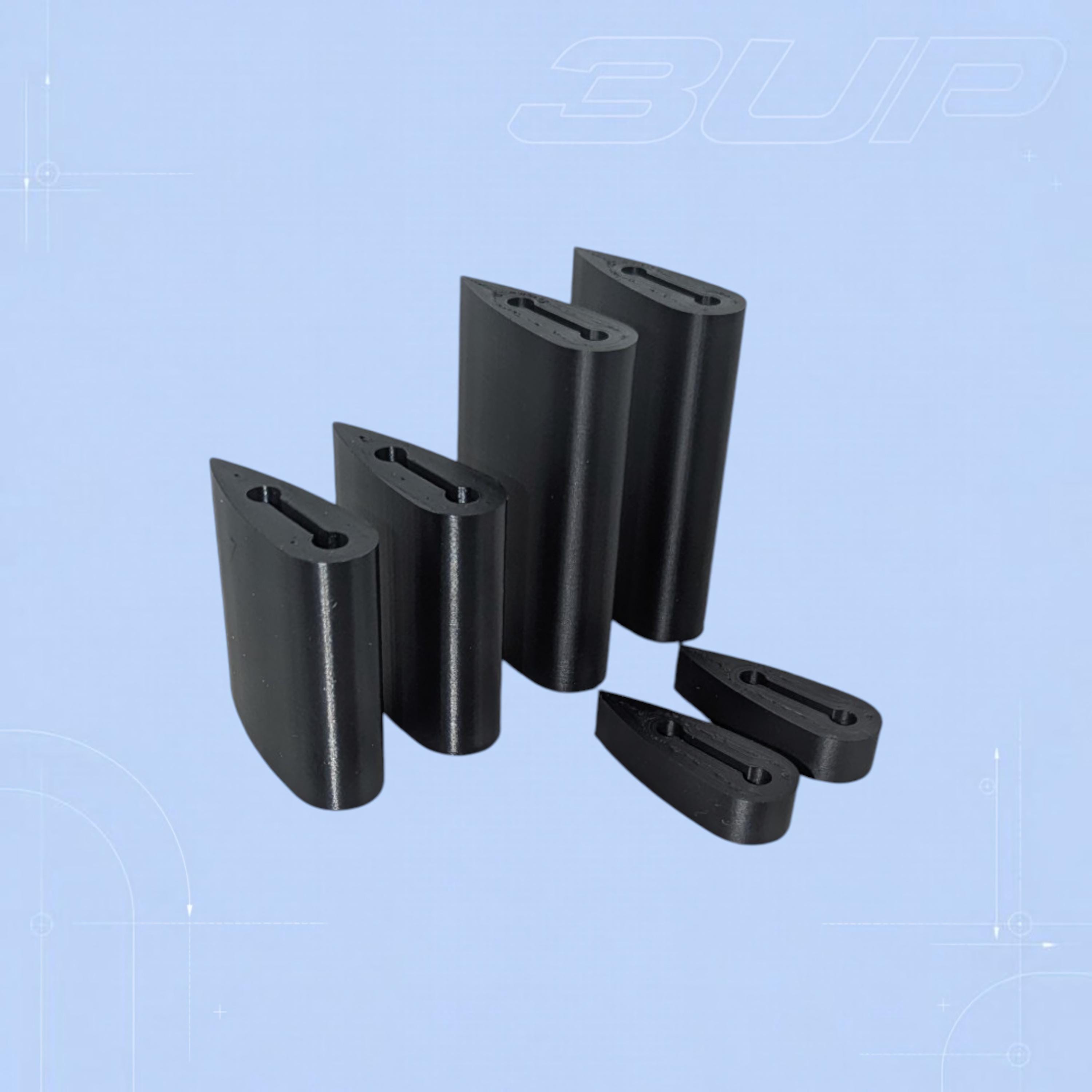 3T Brezza, Aura, and Ventus three-pair spacer adjustment kit