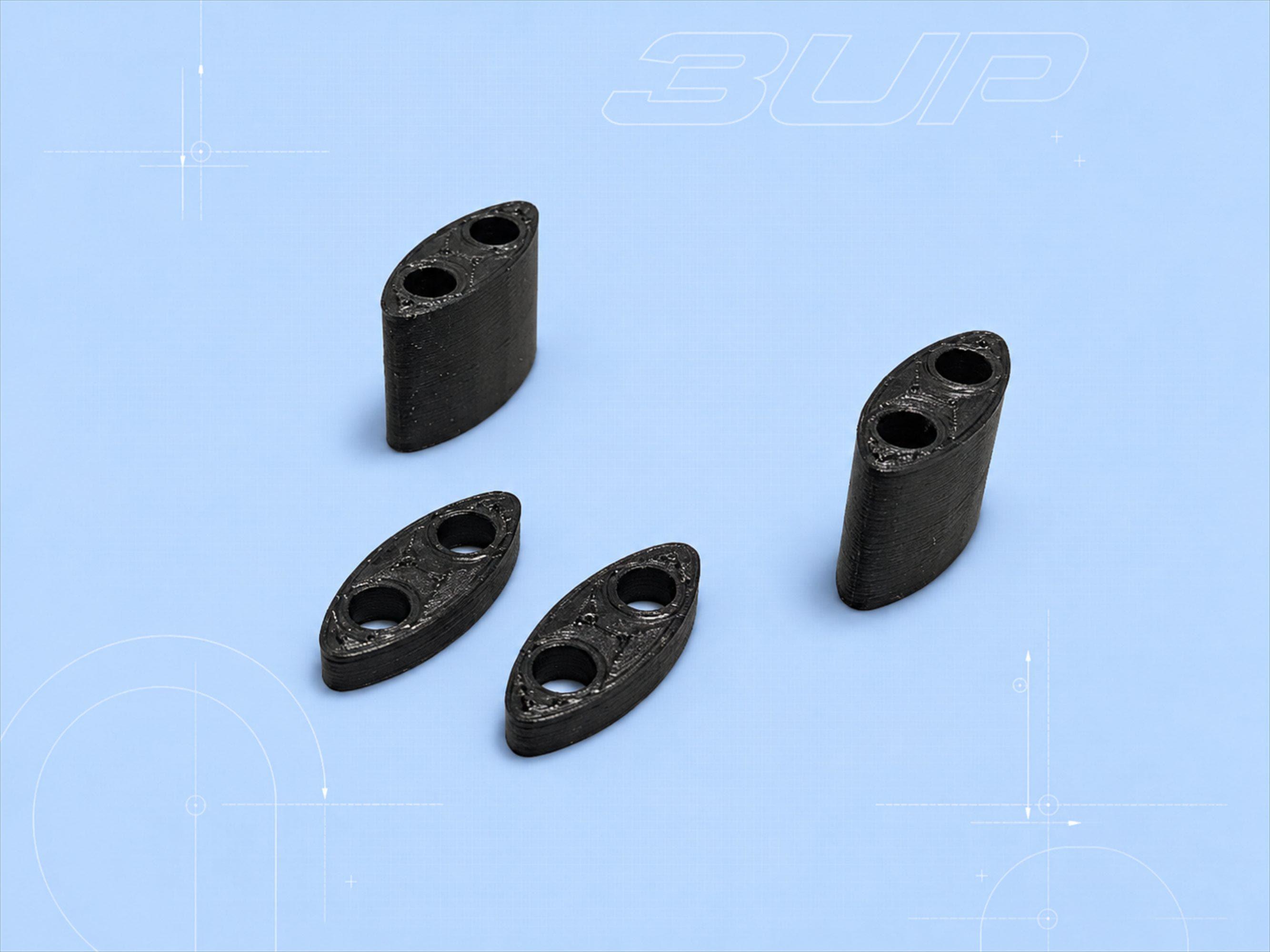 Felt Bayonet 3 stack-height spacer pair product image 3